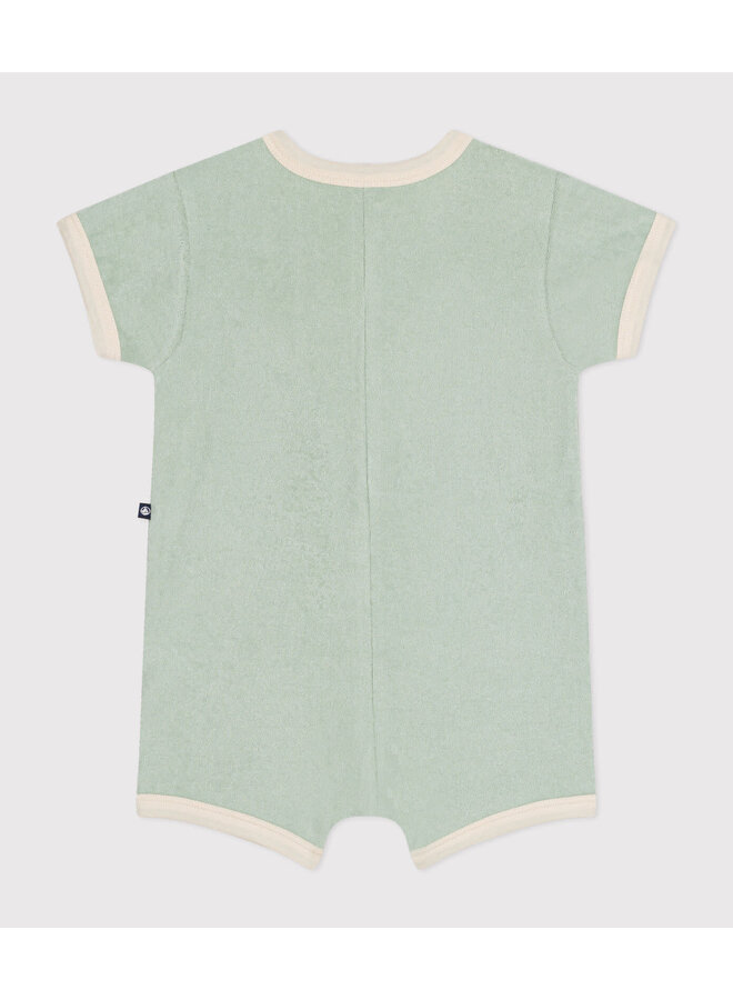 Kort Badstoffen Pakje - Sage - Petit Bateau