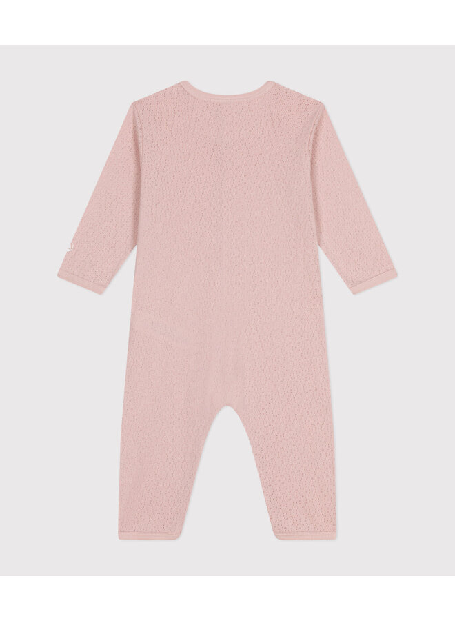 Katoenen Pyjama Zonder Voetjes - Rose - Petit Bateau