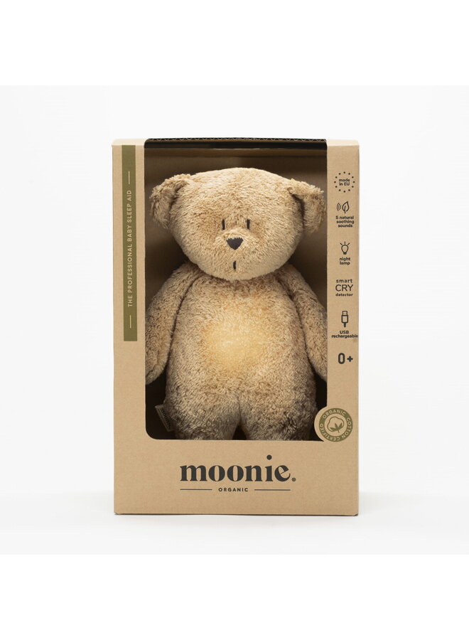 Moonie The Humming Bear - Licht & Geluid - Cappuccino