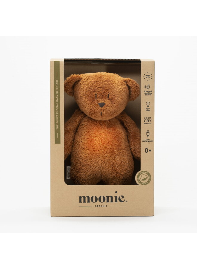 Moonie The Humming Bear - Licht & Geluid - Caramel