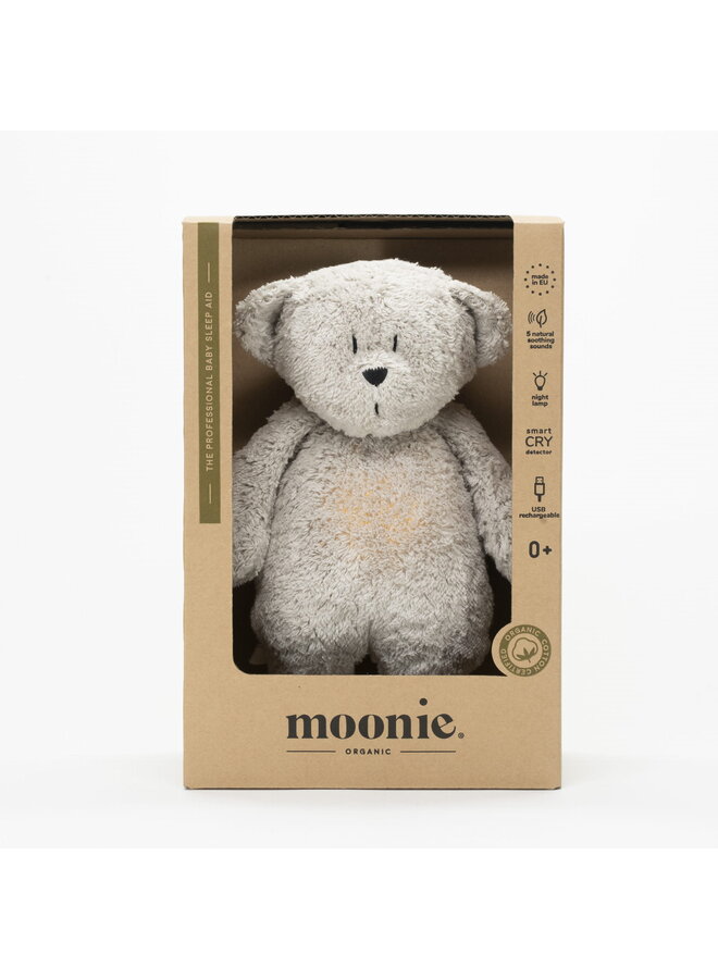 Moonie The Humming Bear - Licht & Geluid - Gray