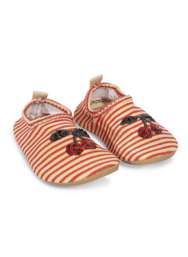 Jade Swim Shoes - Glitter Stripe - Konges Slojd