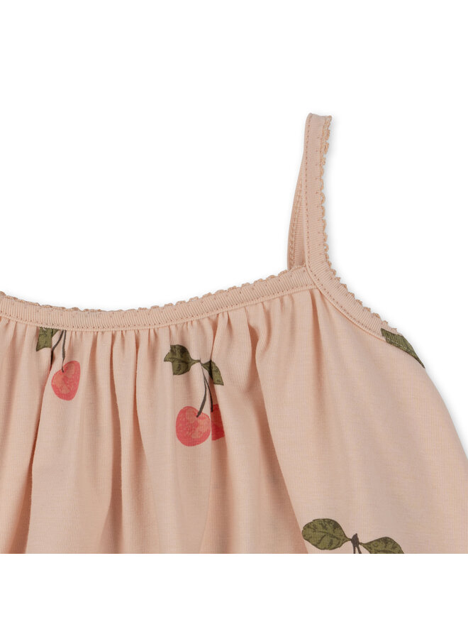 Basic Strap Dress - Ma Grande Cerise Pink - Konges Slojd