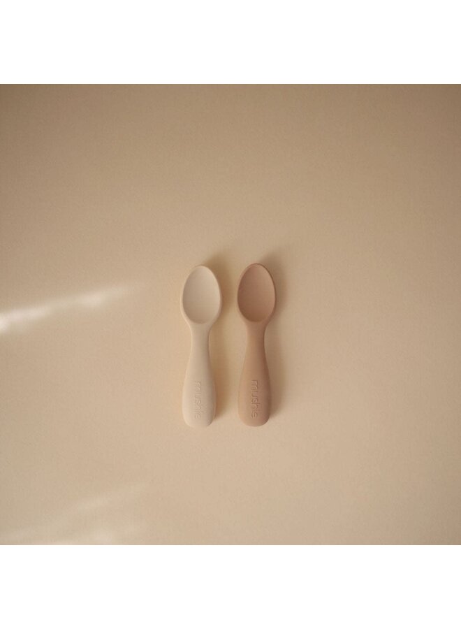 Starter Baby Spoon - Natural/Shifting Sand - Mushie