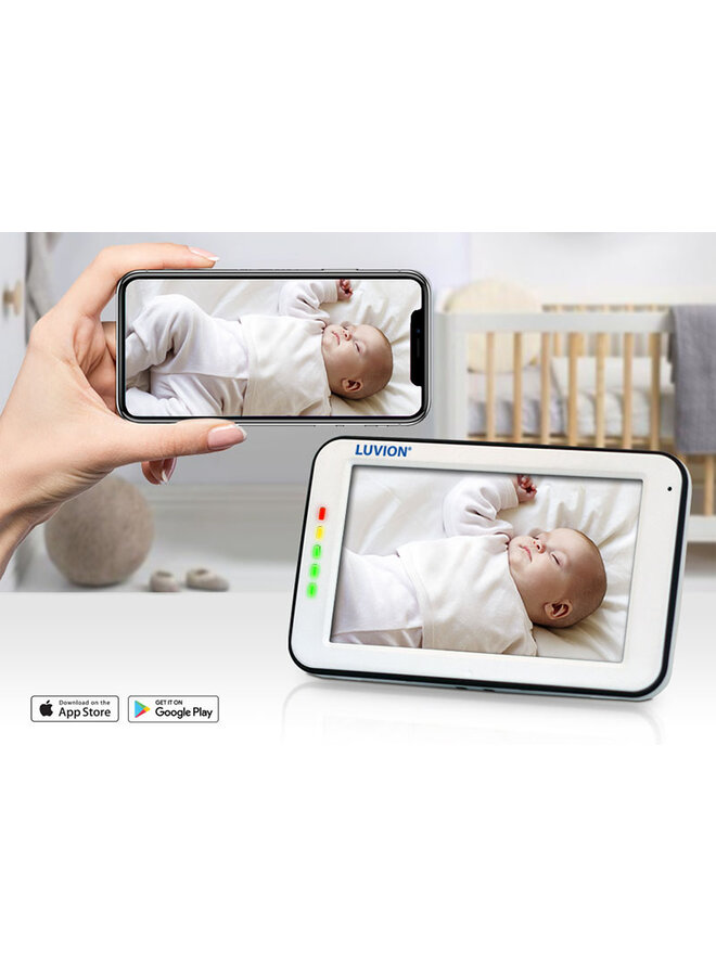 Videobabyfoon Supreme Connect 2 met app - Luvion