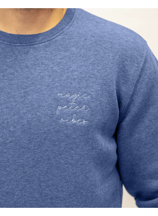 Sweater Peter - Azur - Elle & Rapha