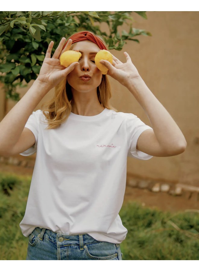 T-Shirt Mamasita - White -  Elle & Rapha