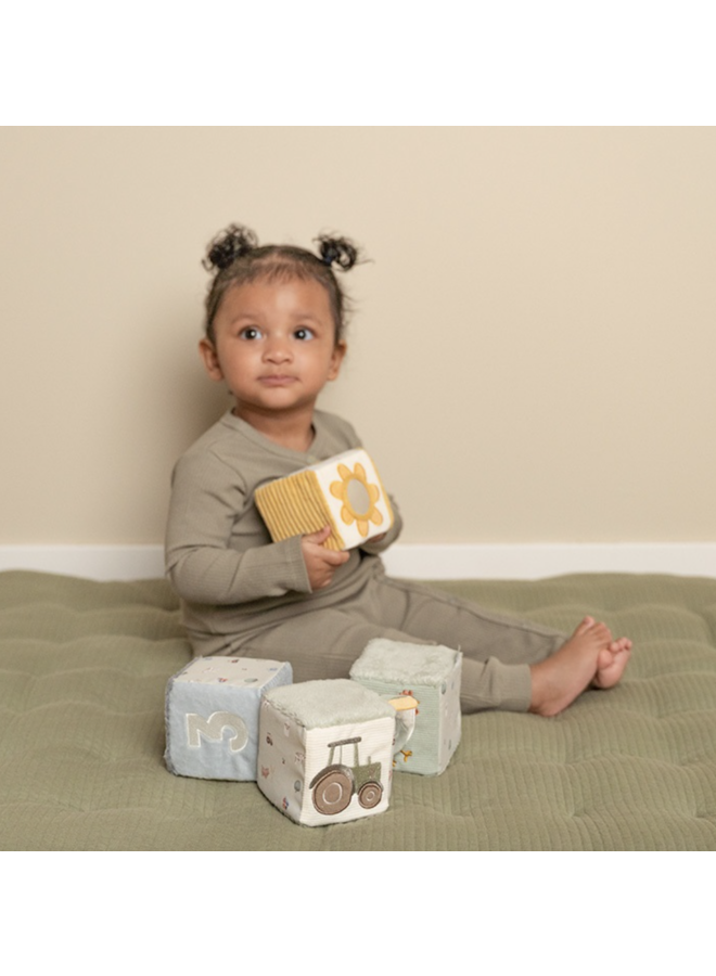 Zachte Blokkenset - Little Farm - Little Dutch