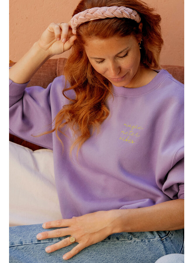 Sweater Meter - Fresh Lavender - Elle & Rapha