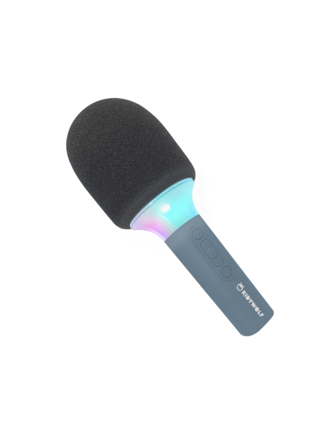 Kidymic Karaoke Microfoon - Blauw - Kidywolf