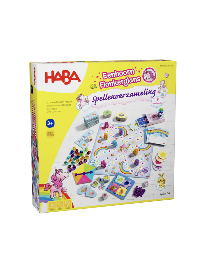 Eenhoorn Flonkerglans - Spellenverzameling - Haba