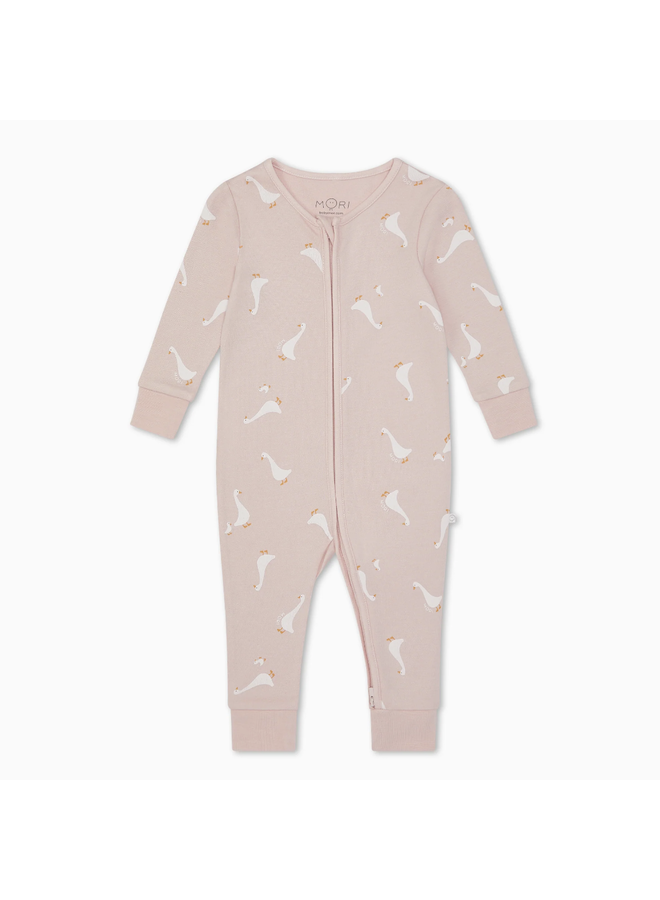 Zip-Up Pyjama - Ducks - Mori