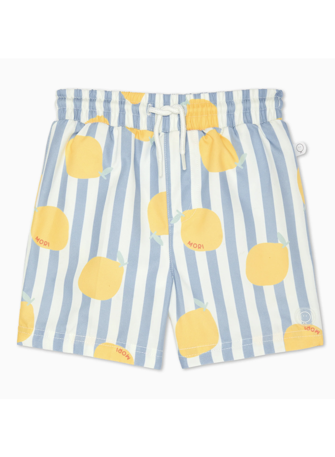 Lemon Swim Board Shorts - Mori