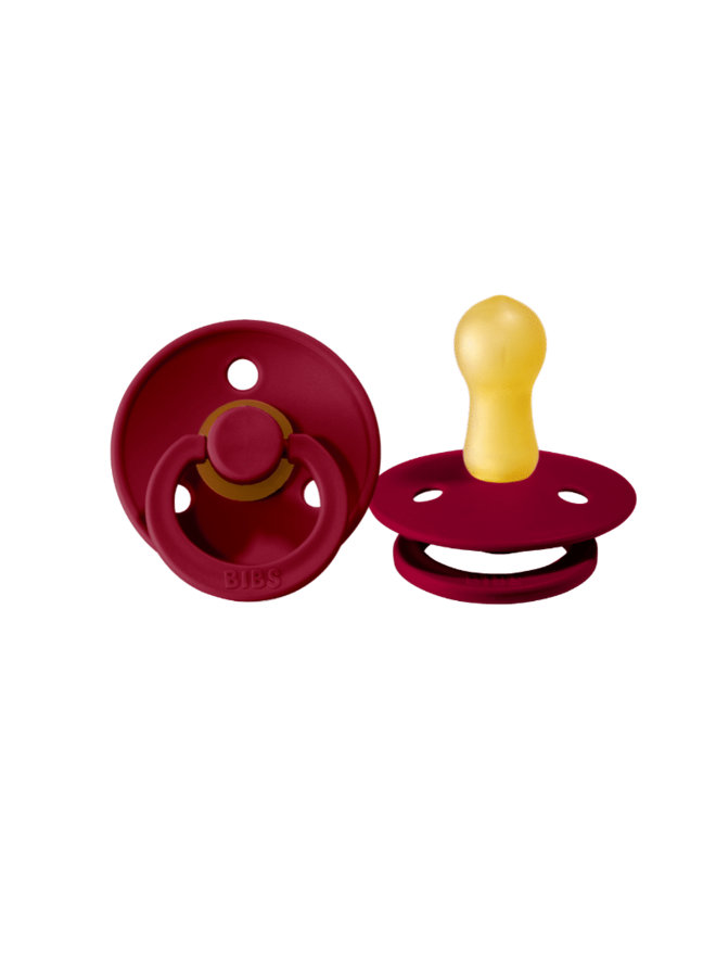 Retro Tutje Natuurlijk Rubber - BIBS - Ruby