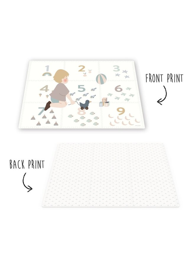 Tiloo Puzzelmat - Numbers/Dots - Play & Go
