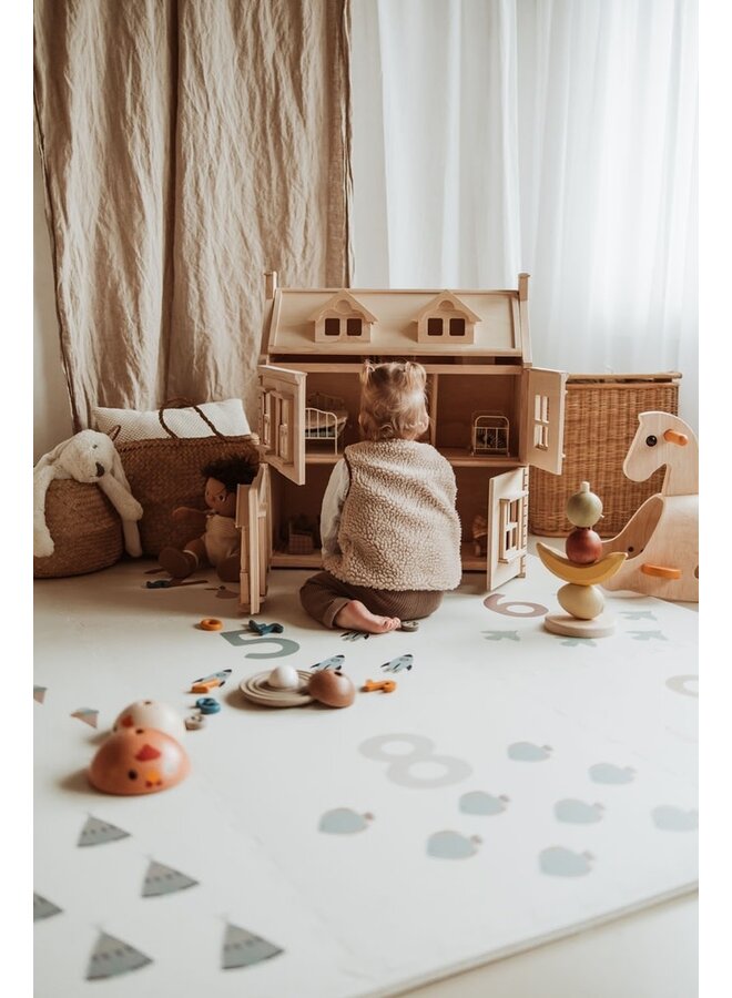 Tiloo Puzzelmat - Numbers/Dots - Play & Go