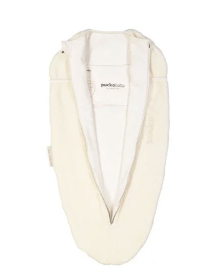 Inbakerslaapzak Mini 3/6M - Teddy - Pure - Puckababy