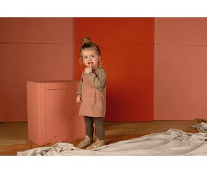 Nixnut Dungee Dress - Lychee - Nixnut - Mamazoet