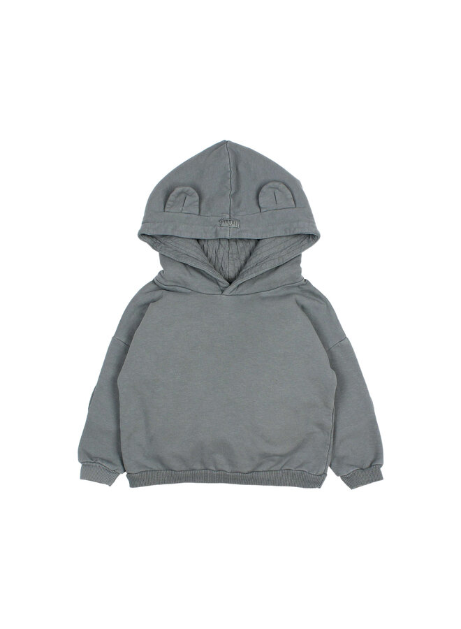 Fleece Hoodie - Elephant - Buho Mini