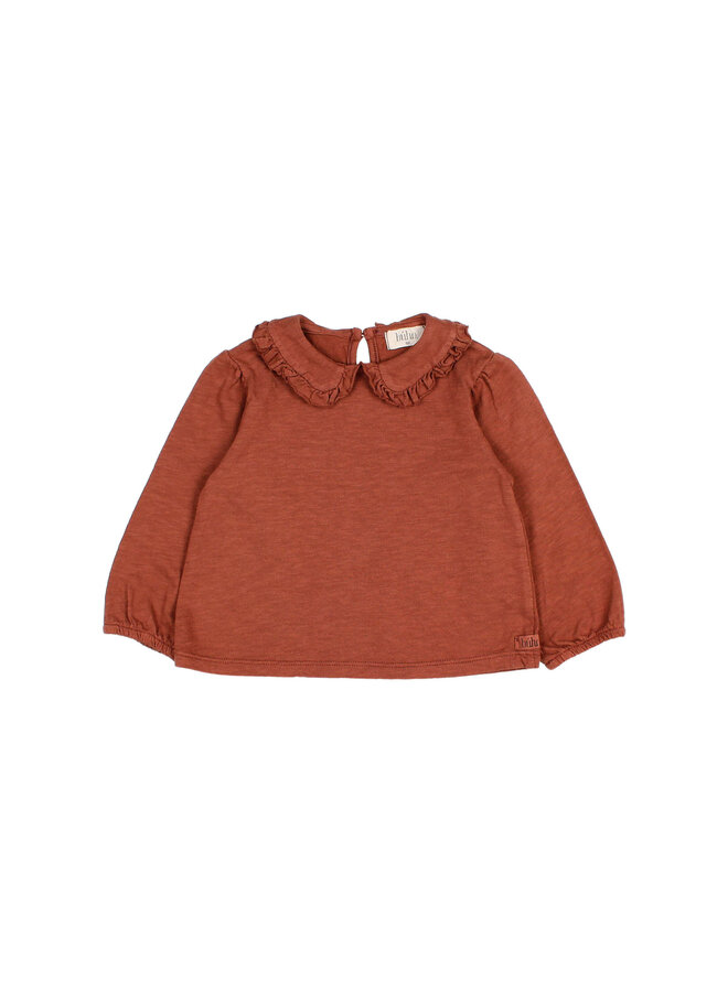 Collar T-Shirt - Henna - Buho Mini