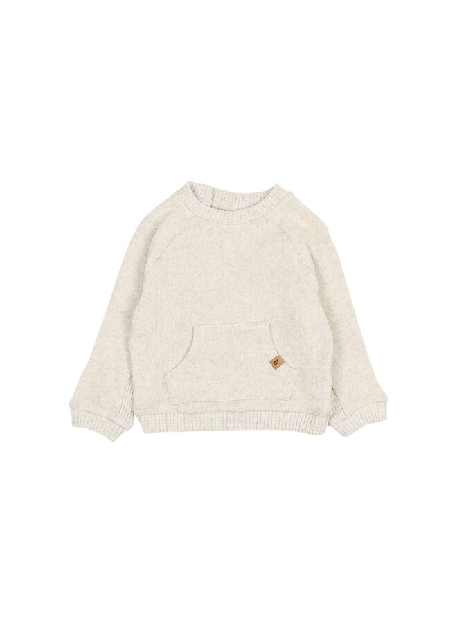 Soft Sweatshirt - Light Grey- Buho Mini