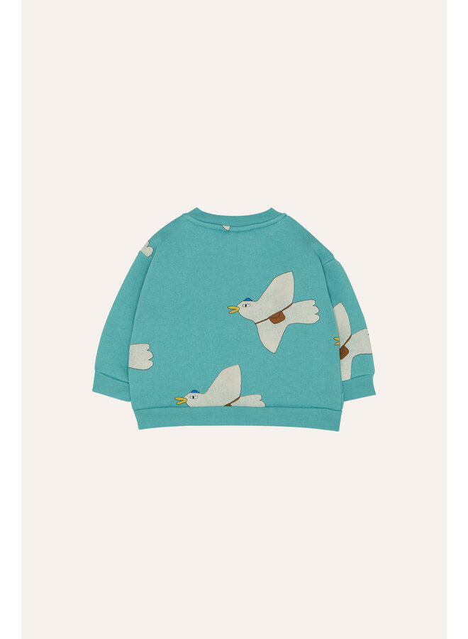 Pigeons Allover Baby Sweatshirt - The Campamento