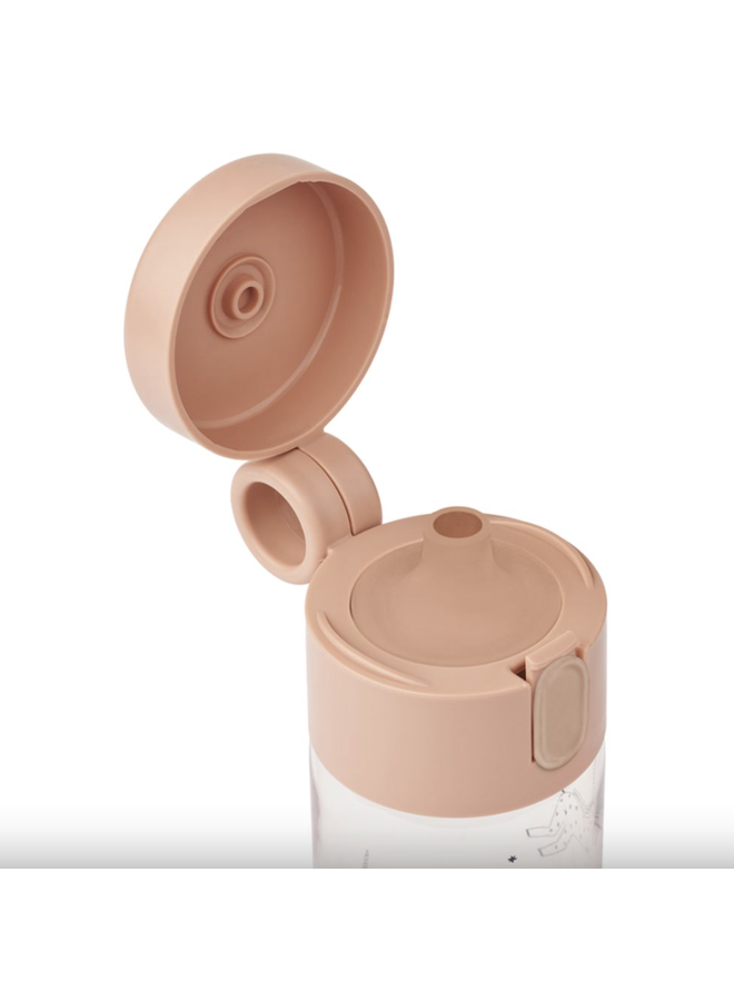 Clemence Tritan Bottle 350 ml - Unicorn / Pale tuscany - Liewood