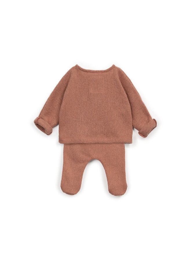 Sweater + Jersey trouser set - Maria - Play Up Mini