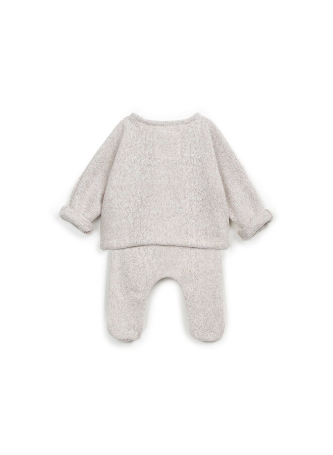 Sweater + Jersey trouser set - So So - Play Up Mini