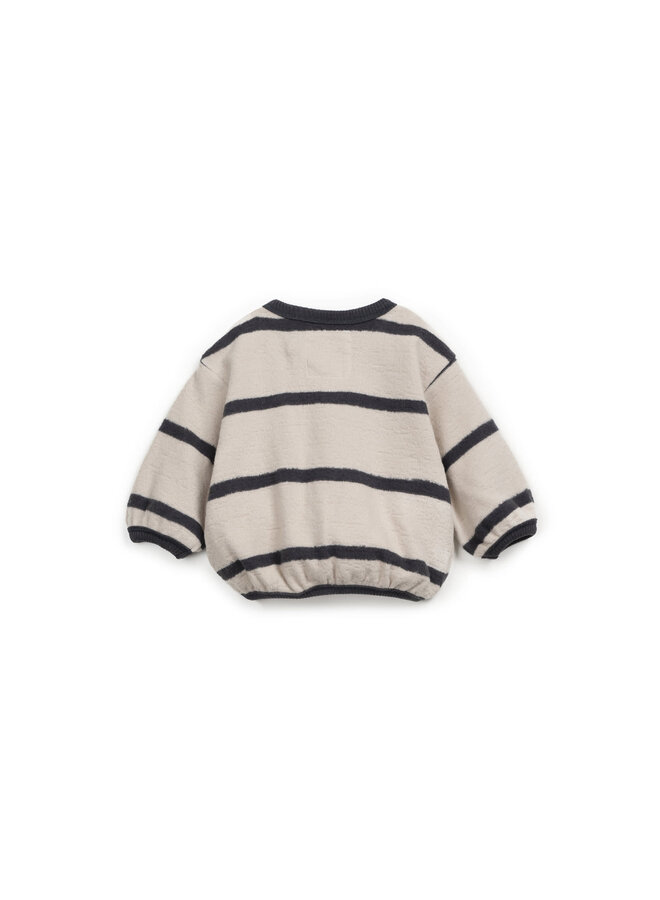 Striped Jersey Sweater - So So - Play Up Mini