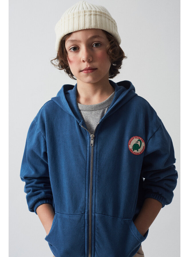 Elephant Hoodie - Dark Blue- Weekend House Kids