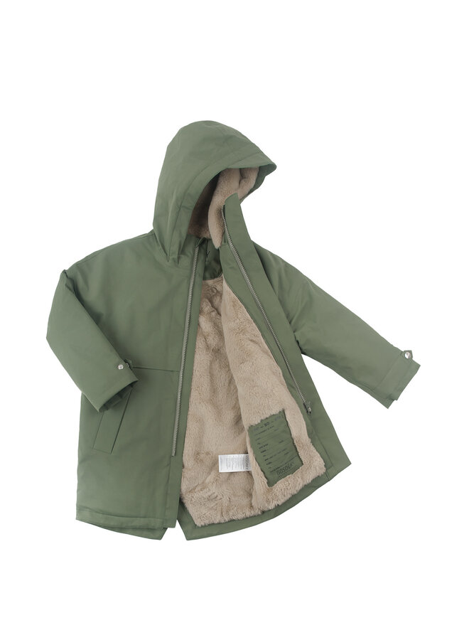 Waterproof Parka Desert Fox - Deep Lichen Green - Gosoaky