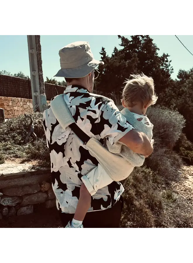 Kinderdraagzak - Sand Linen - Wildride