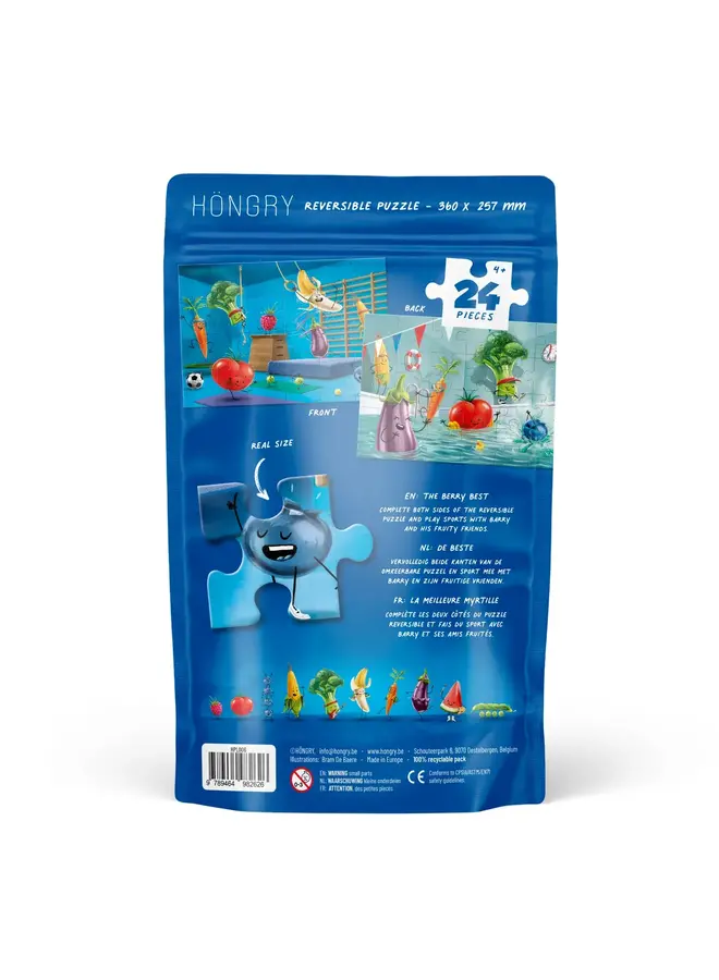 Puzzel 24 stukken - Höngry