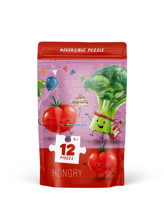 Puzzel 12 stukken - Höngry