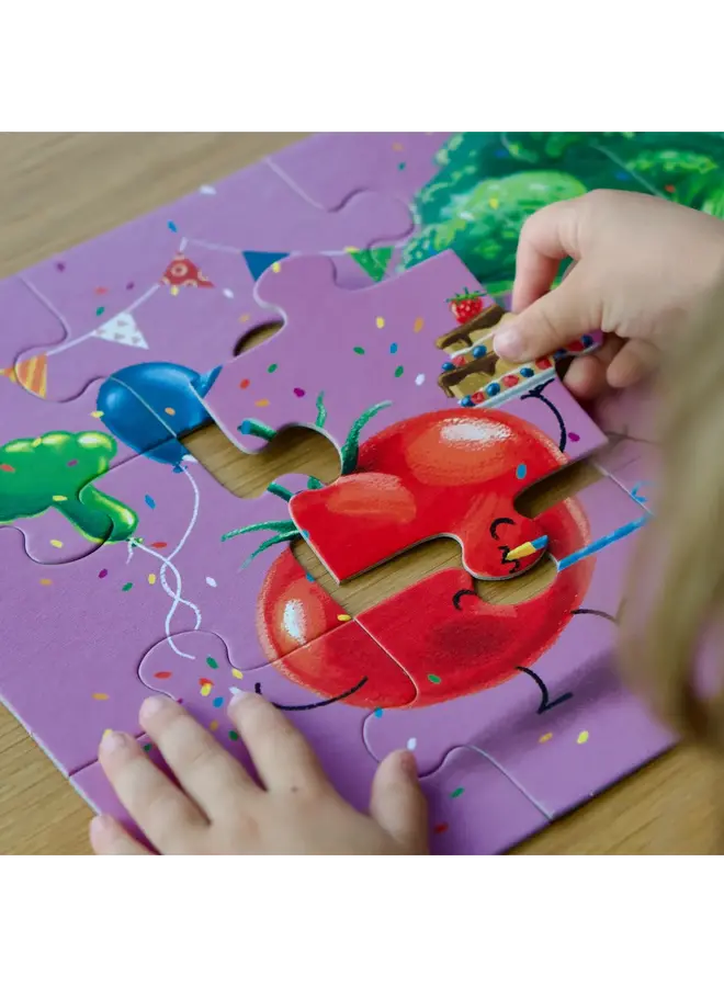 Puzzel 12 stukken - Höngry