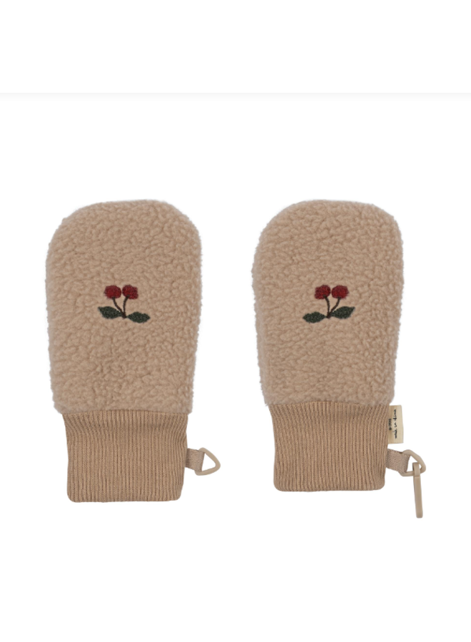 Safa baby mittens - smoke grey - konges slojd