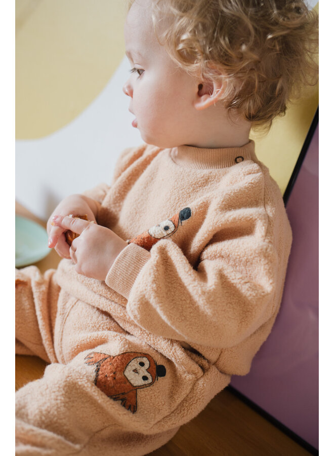 Baby Teddy Jogger - Ivory Owl - Lötiekids