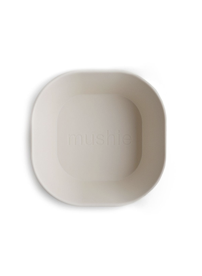 Set Kommetjes Square - Ivory - Mushie