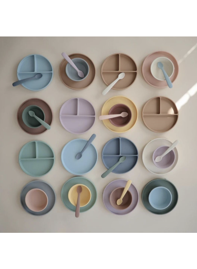 Classic Silicone Plate - Natural - Mushie