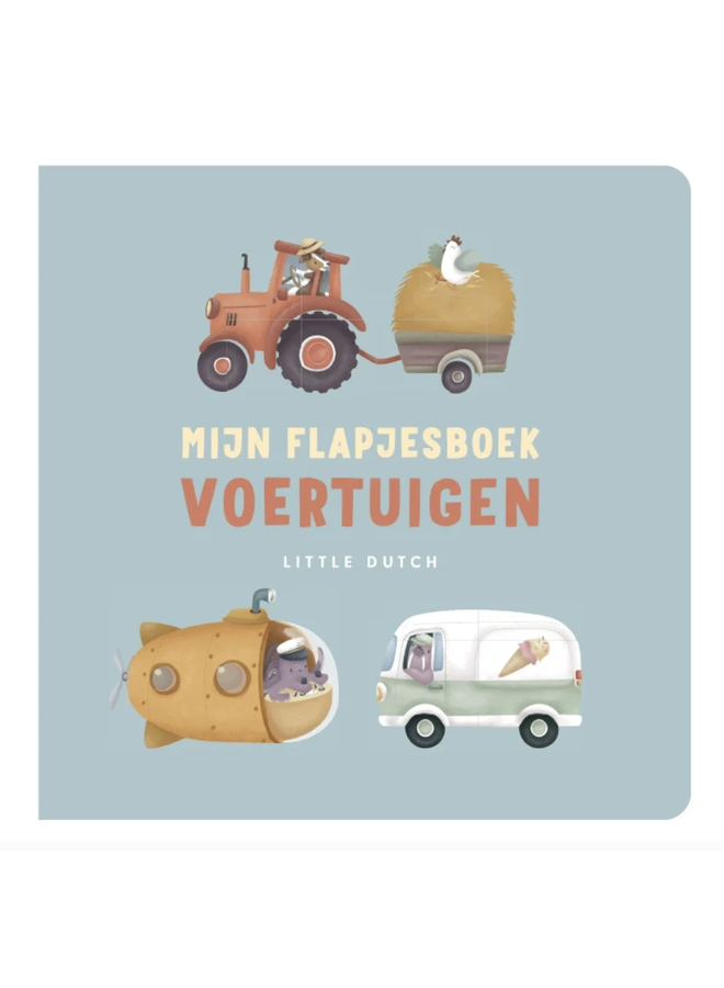 Mijn flapjesboek - Voertuigen - Little Dutch