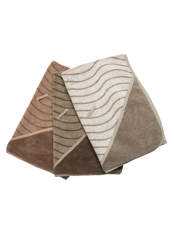 Hooded Towel - Cappuccino - Leander