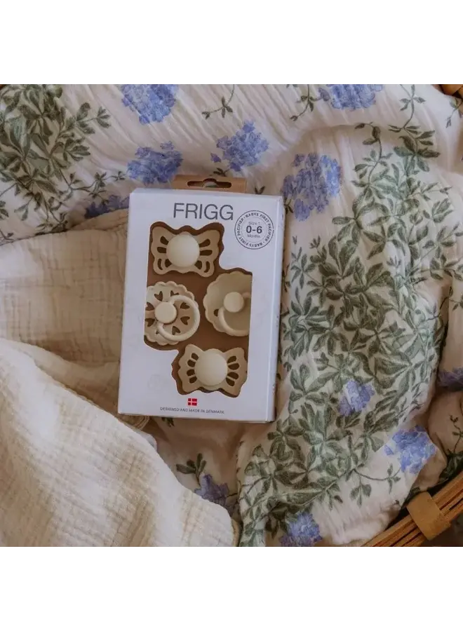 Baby's First Pacifier Pack - Cream - Frigg