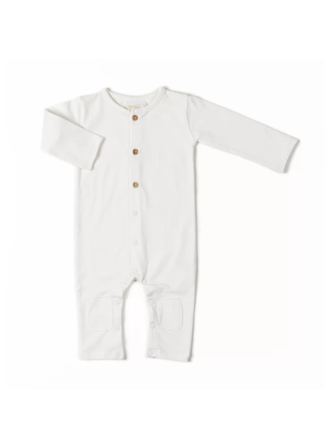 Butt Onesie - Off-White - Nixnut
