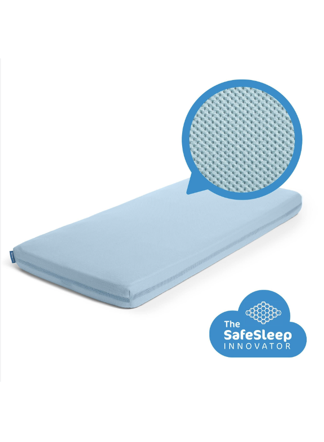 Hoeslaken 40x90 - Steel Blue - Aerosleep