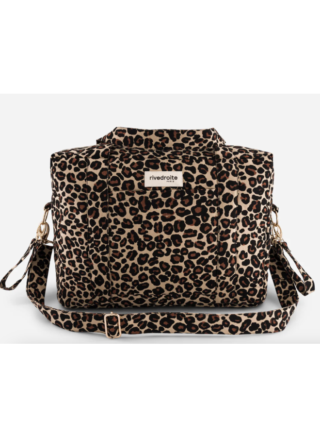Luiertas - Leopard Beige - Rive Droite