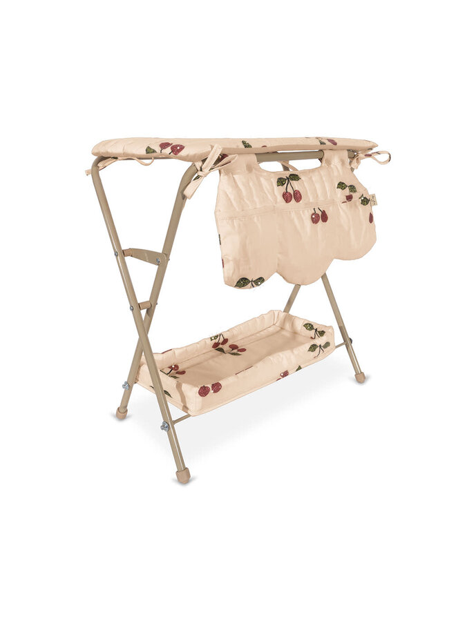 Doll Changing Table - Ma Grande Cerise Pink Glitter - Konges Slojd