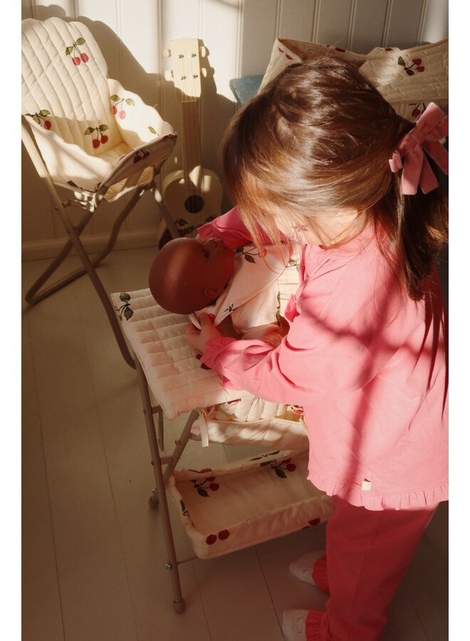 Pio Frill Set - Strawberry Pink - Konges Slojd
