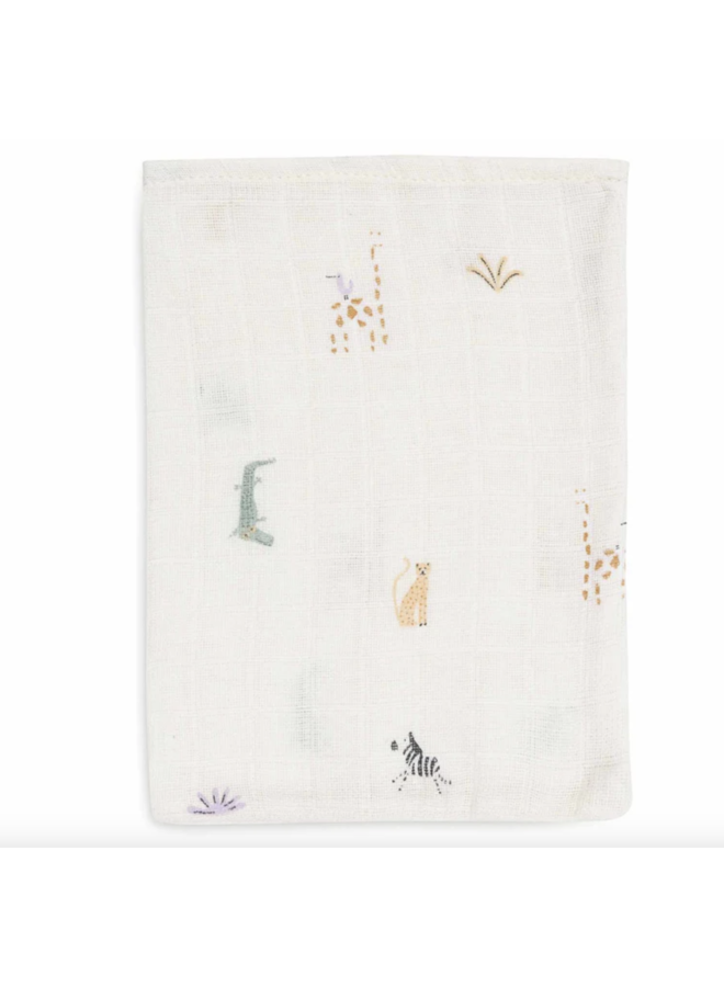 Tetra Washandjes - 3 P - Jungle Jambo - Jollein