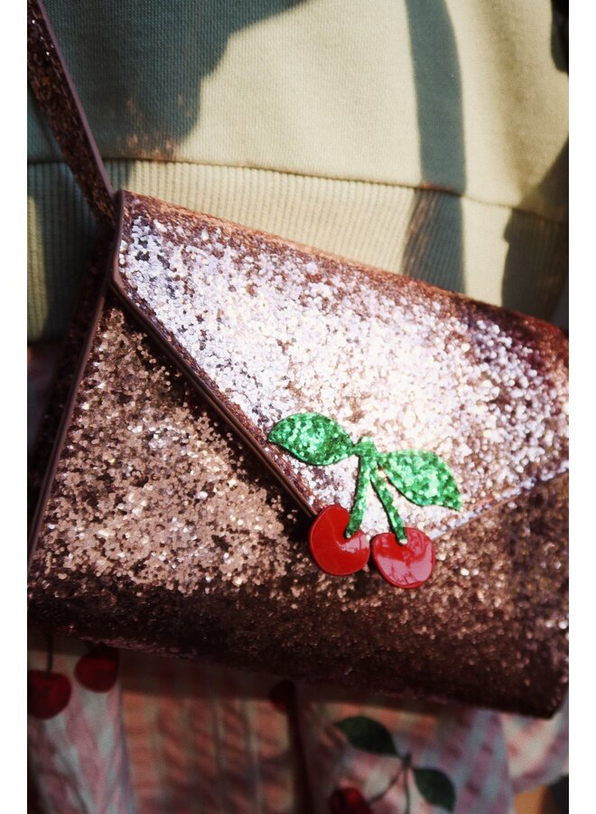 Love Letter Bag - Pink Glitter - Konges Slojd